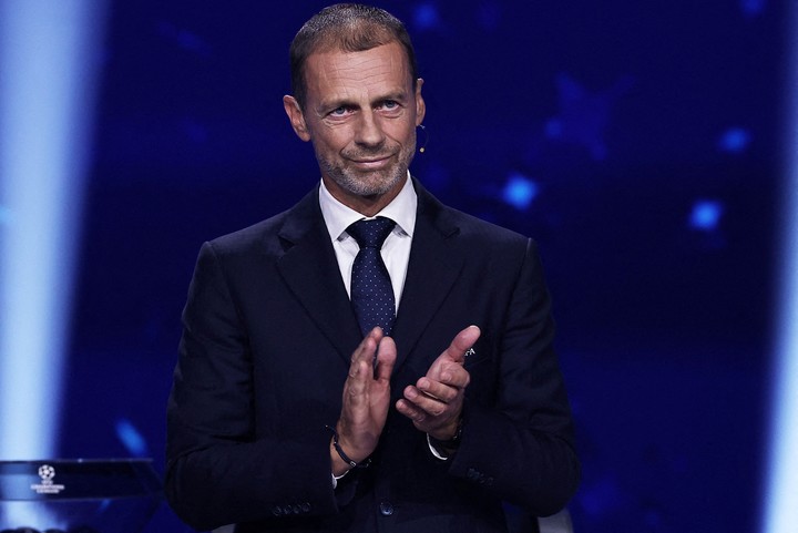 Alekssander Ceferin, presidente de la UEFA. (Reuters)