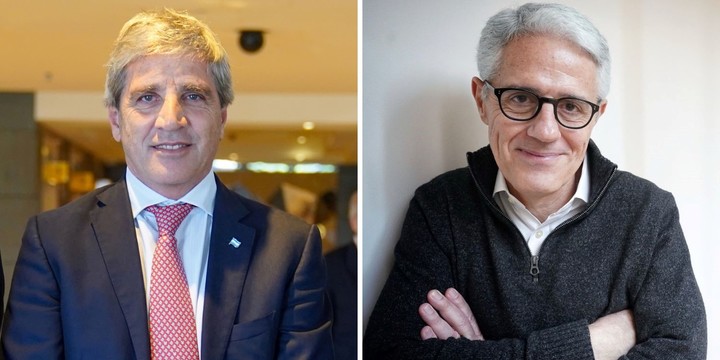 Luis Caputo y Alberto Ades