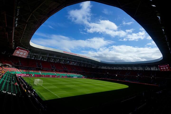 El Moulay El Hassan Stadium de Rabat. (AP)
