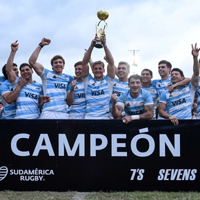 Son de oro: Los Pumas 7's y Las Yaguaretés festejaron en el Sudamericano de Córdoba