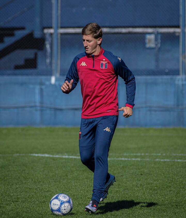 Nicolás Dubersarsky podría sumar minutos tras meses de ausencia.
Foto: Prensa Tigre