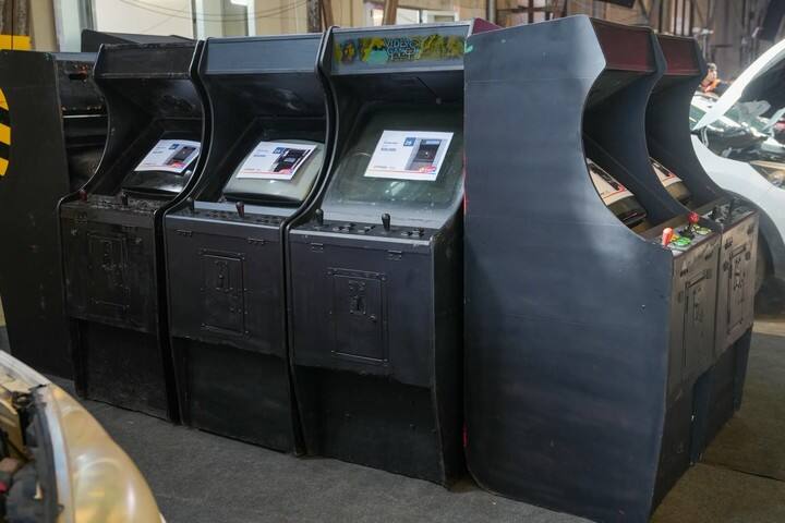 Algunas de las máquinas de arcade que saldrán a la venta con precios que arrancan en los 20 mil pesos