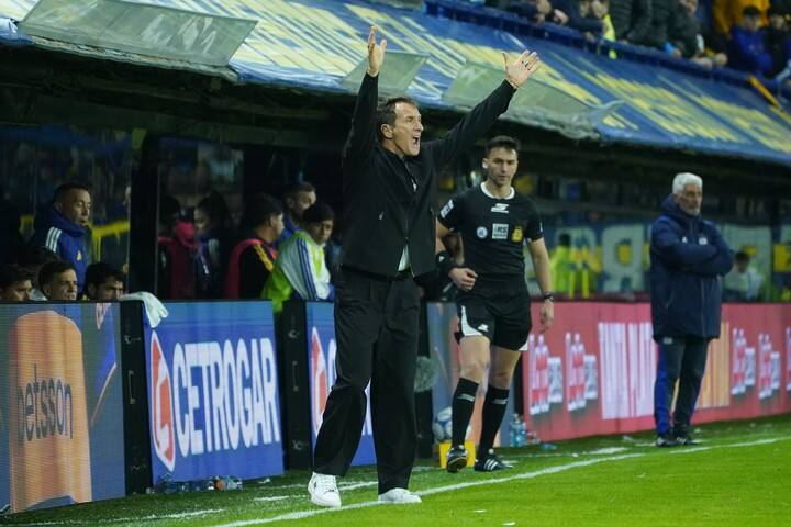 Arruabarrena y De Felippe en la Bombonera (Foto Juano Tesone).