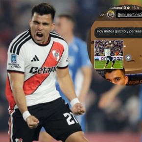 La predicción del Dibu Martínez y el divertido reclamo a Acuña tras su gol: "No bailaste"