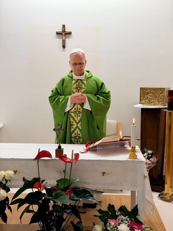 El Papa durante la misa EFE