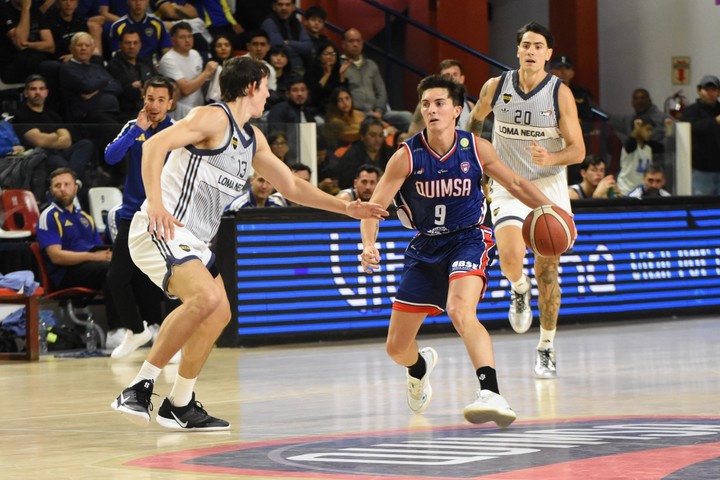Quimsa amargó a Boca, que venía de un triunfo. (Prensa LNB)