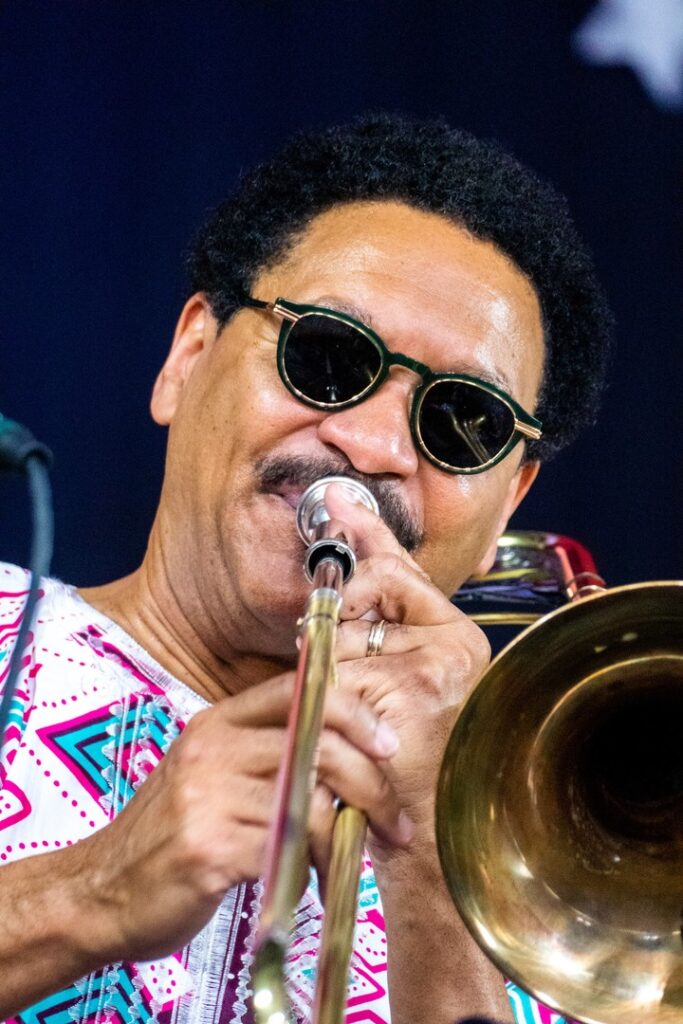 Delfeayo es sin duda parte de la aristocracia artística de la histórica cuna del jazz, Nueva Orleans. Foto Steve Rapport