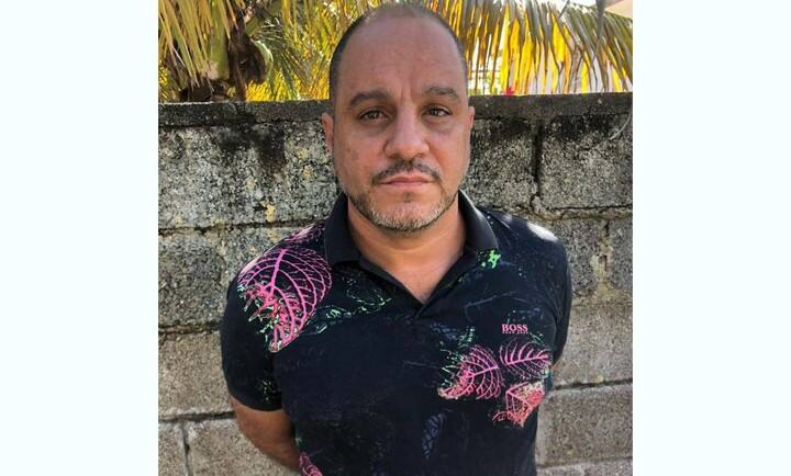 Leonardo Cositorto, al ser detenido en República Dominicana