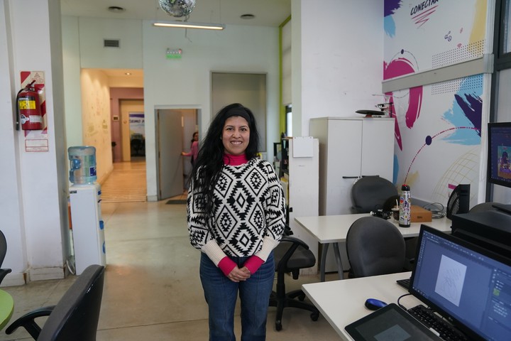 "Pude aprender a organizar, conectar personas, entender un objetivo y, sobre todo, llevar un proyecto adelante", dice Mariana Cruz Lamas. Foto: Emmanuel Fernández