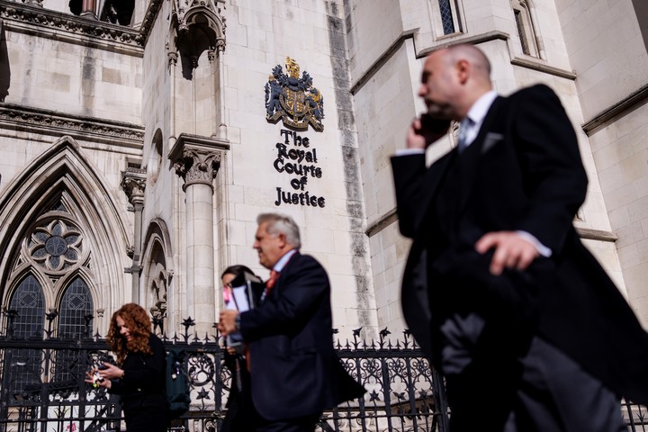 Los tribunales reales, en Londres. Foto: EFE