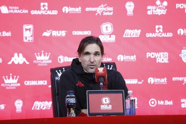 Diego Martínez. (Foto: Sebastián Gueli / Prensa Huracán)