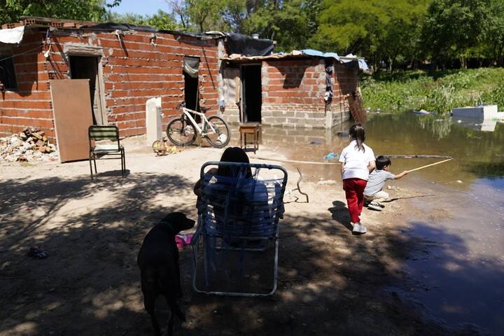 Así amanecieron este viernes algunas de las viviendas afectadas. Foto: Fernando de la Orden/enviado especial.