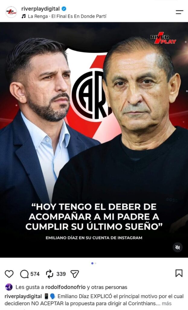 El like de D'Onofrio.
