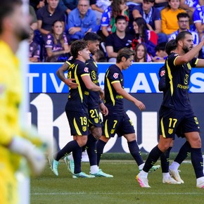 Video: el primer gol del Cuti Romero en el Atlético de Madrid, tirado de 9 y para lograr el triunfo