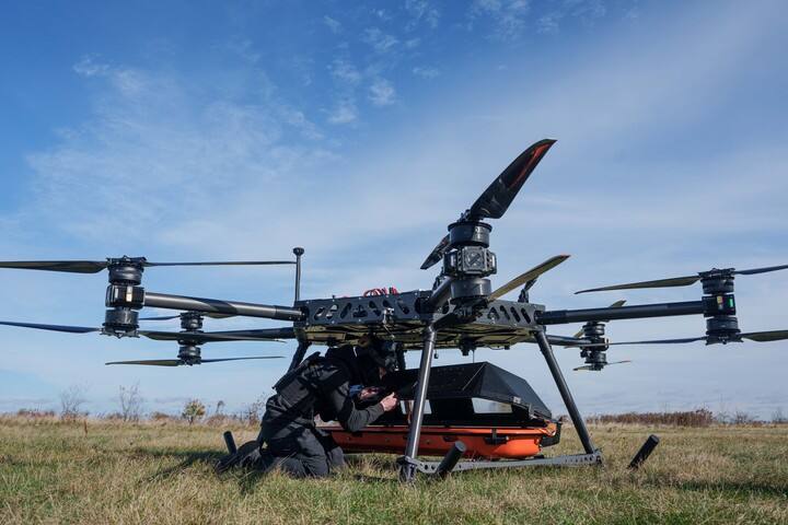 El dron médico StarGate. Foto: AP