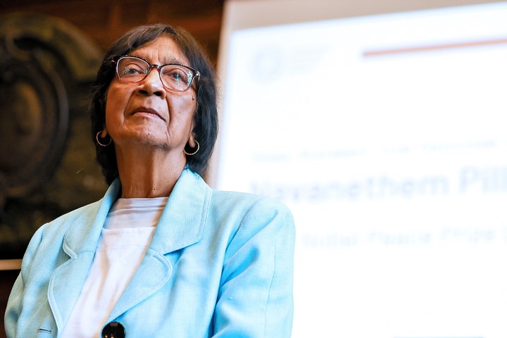 La jurista sudafricana Navanethem Pillay fue distinguida con el Premio Nobel de la Paz 2026. (Foto: EFE)