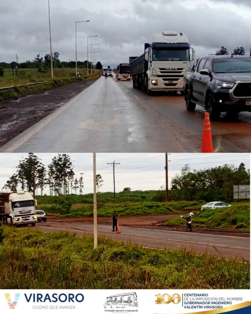 Virasoro - Trabajos para mejorar el escurrimiento del agua