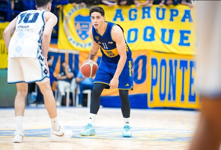 Vildoza buscará conducir el juego de Boca este sábado en su visita a Quimsa.