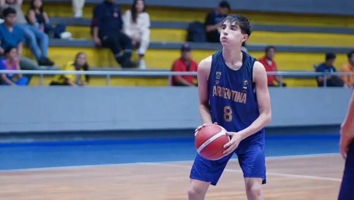 Enzo Roth será uno de los representantes del básquet 3x3 (FIBA)