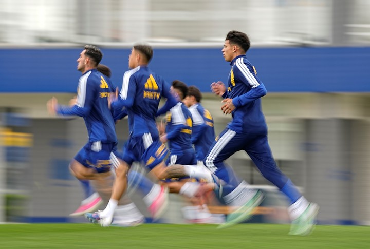 El Vasco cuida algunos jugadores para la semi (Prensa Boca)