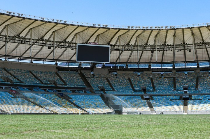 El Maracaná con un nuevo campo de juego (Foto: Prensa Estadio Maracaná).