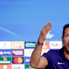 Simeone respaldó a Julián a pesar de la sequía: "Esperemos que pueda llegar al lugar en el que lo queremos ver"