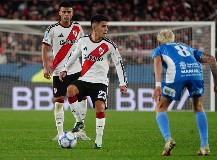 Almada jugó 22' el sábado y volverá a ser titular (Marcelo Carroll).