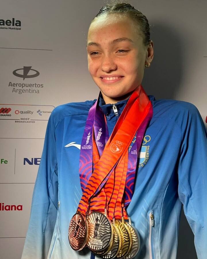 Cecilia Dieleke, ganadora de siete medallas en los últimos Suramericanos, dirá presente en los Juegos Olímpicos de la Juventud.
(@ceci_dieleke en IG).